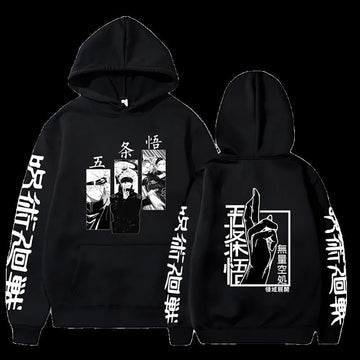 Jujutsu Kaisen Hoodie Gojo Satoru Print Hooded