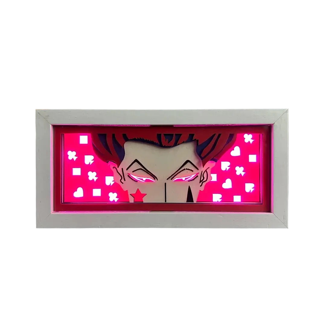 Hunter X Hunter Hisoka Color USB Anime Manga Decor Light Box Night Light