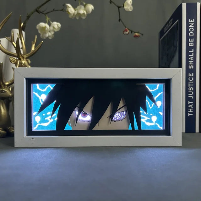 Uchiha Itachi Paper Carving Anime Lamp